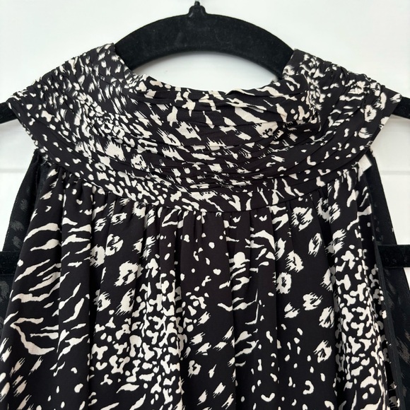 Joie | Erola Mock Neck Animal Print Halter - Size L - Picture 6 of 7